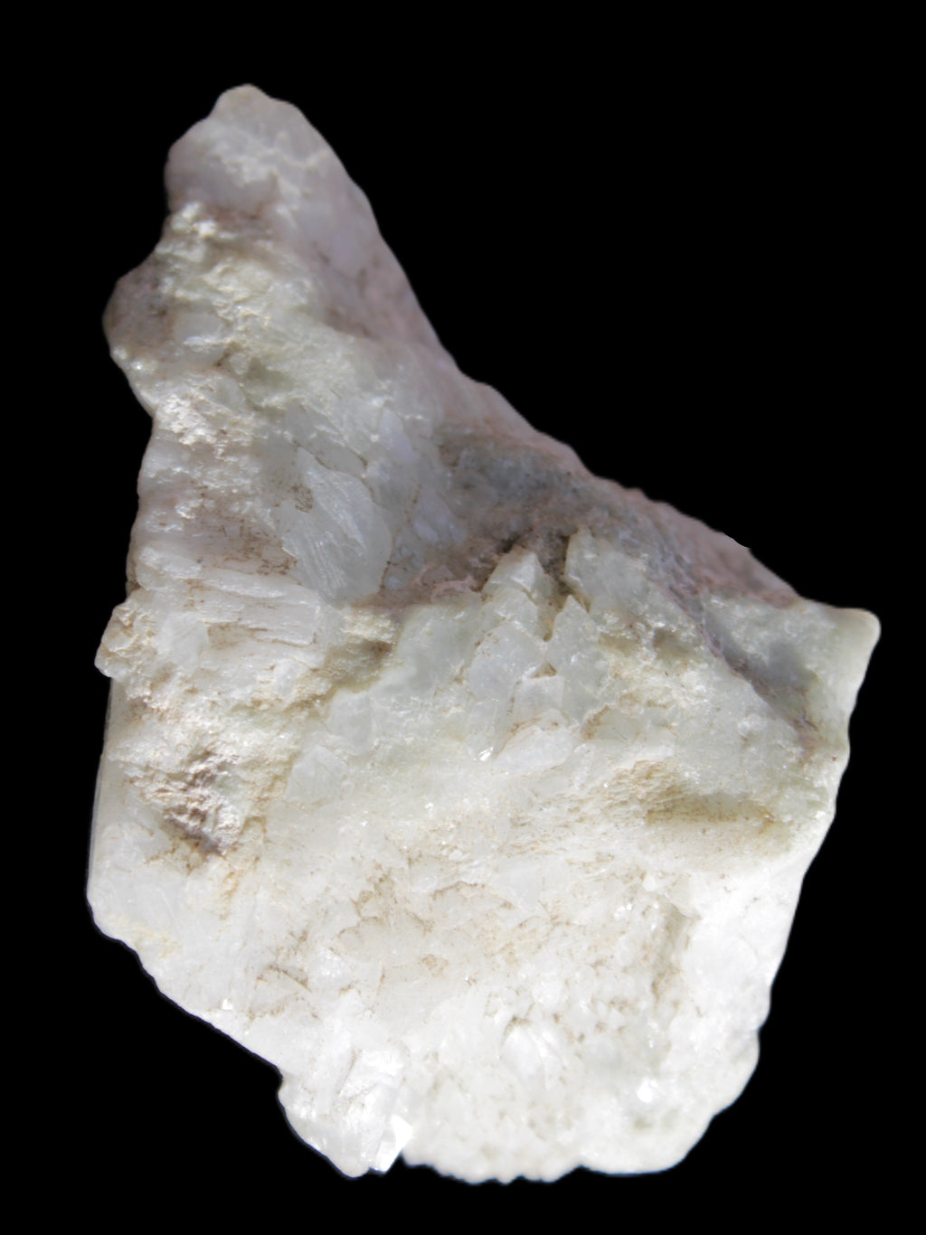 Chaotic Aquamarine cluster with Mica 70*28*46mm 72.1g in sunlight - Rocks and Things Store
