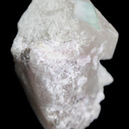 Aquamarine/Morganite crystal on Quartz and Mica matrix 47*45*29mm 420.5ct 84.1g in sunlight - Rocks and Things Store
