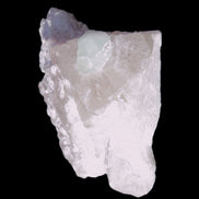 Aquamarine crystal on Quartz and Mica matrix 47*45*29mm 420.5ct 84.1g in sunlight - Rocks and Things Store
