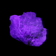 Ice Quartz and Mica cluster 55*50*35mm 84g in UV light - Rocks and Things Store