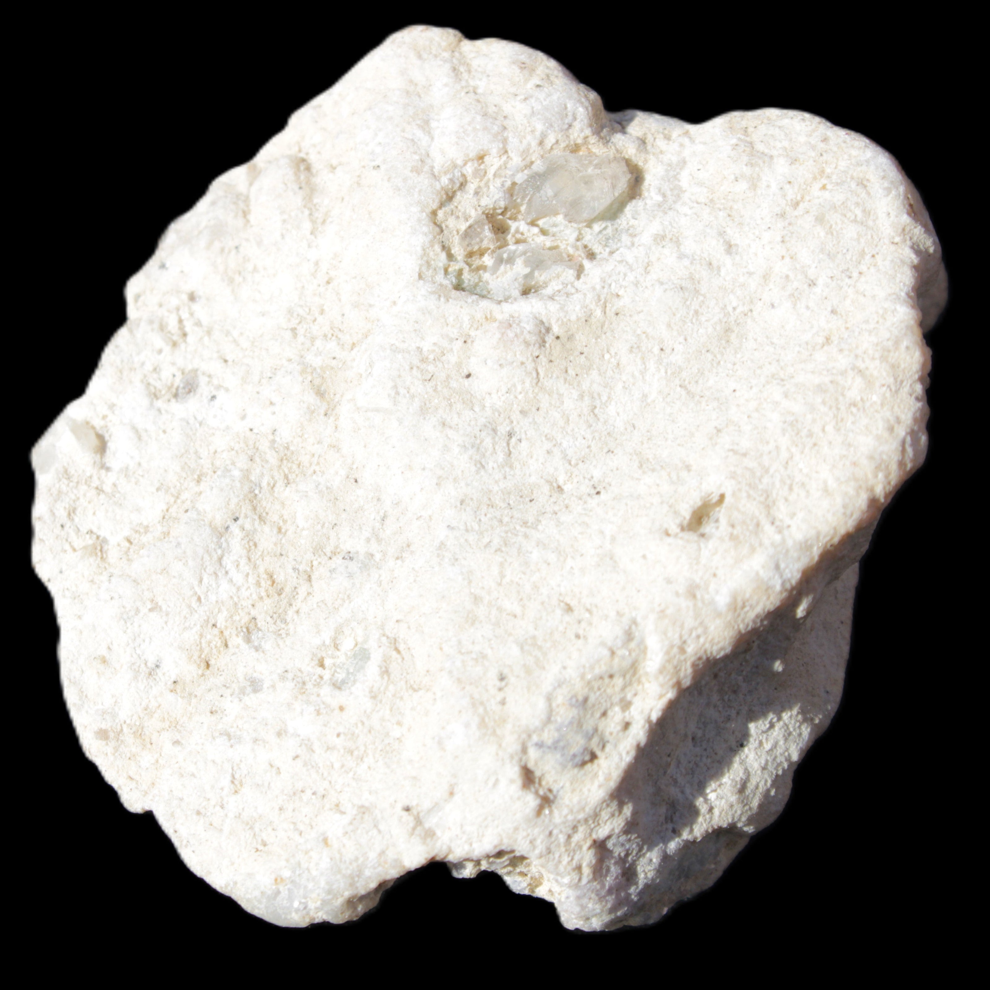 Kunzite, Green Tourmaline and Mica cluster 55*50*35mm 84g in sunlight - Rocks and Things Store