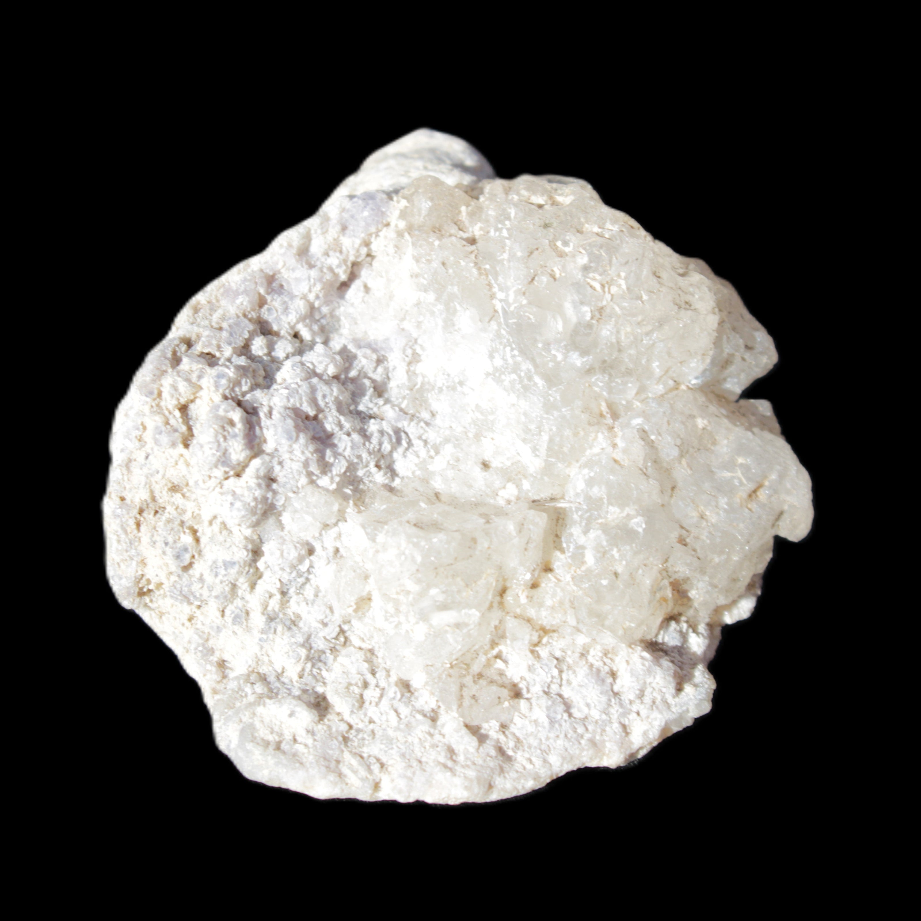 Kunzite, Green Tourmaline and Mica cluster 55*50*35mm 84g in sunlight - Rocks and Things Store