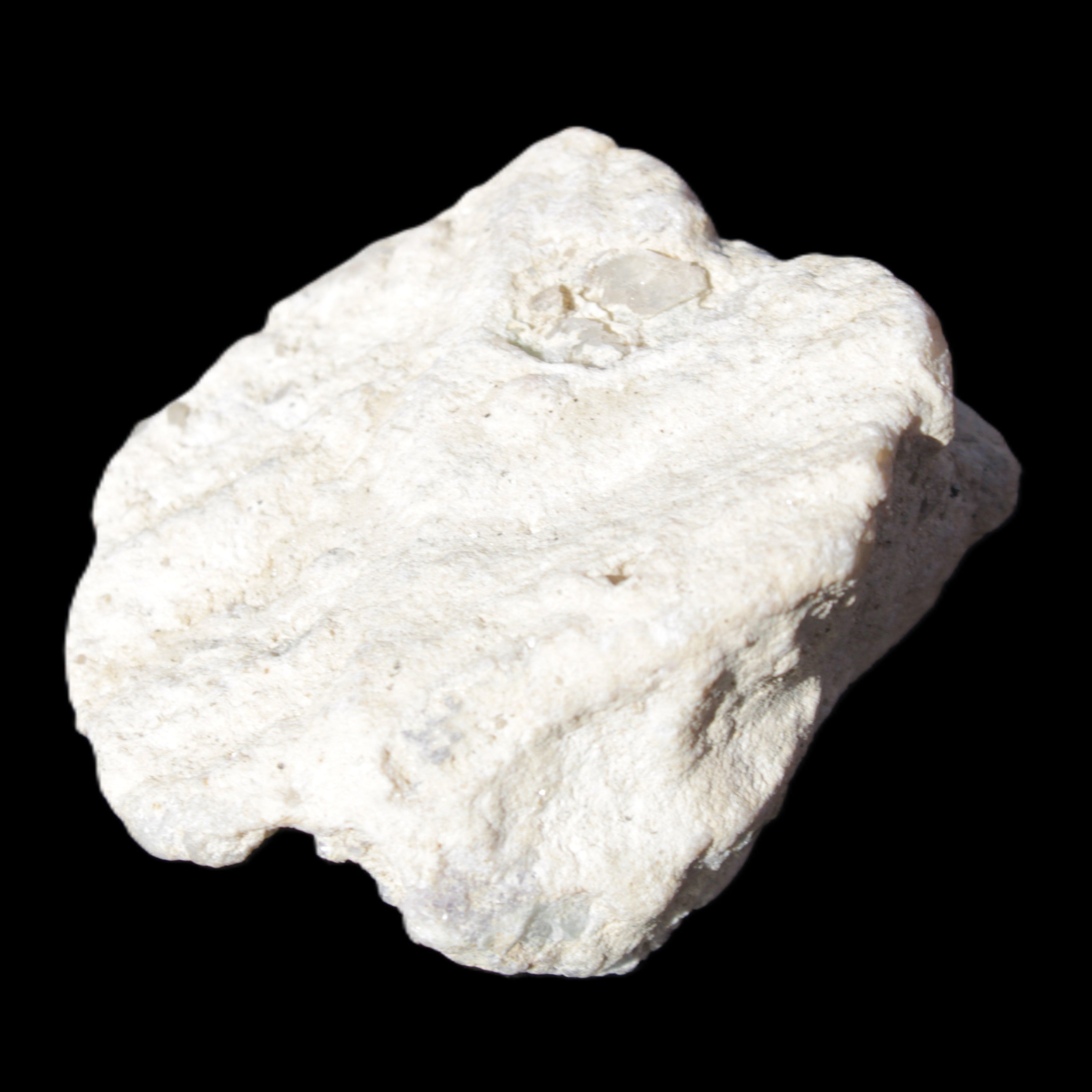 Kunzite, Green Tourmaline and Mica cluster 55*50*35mm 84g in sunlight - Rocks and Things Store