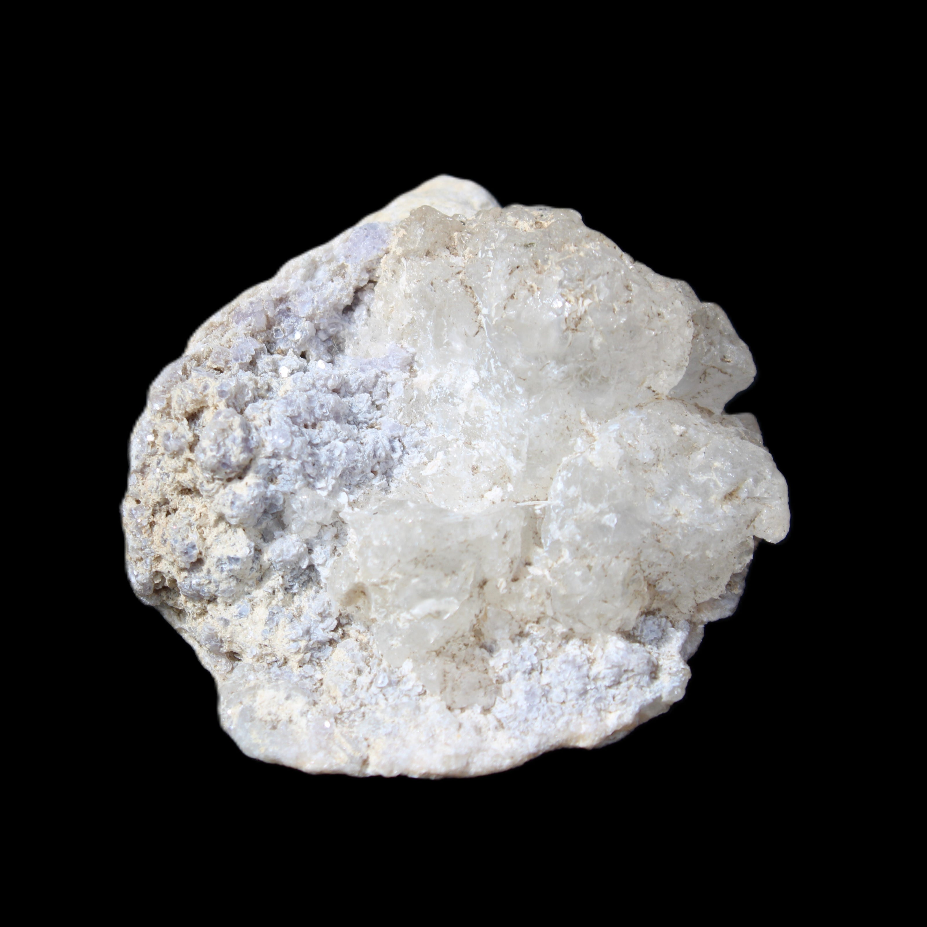 Kunzite, Green Tourmaline and Mica cluster 55*50*35mm 84g in sunlight - Rocks and Things Store