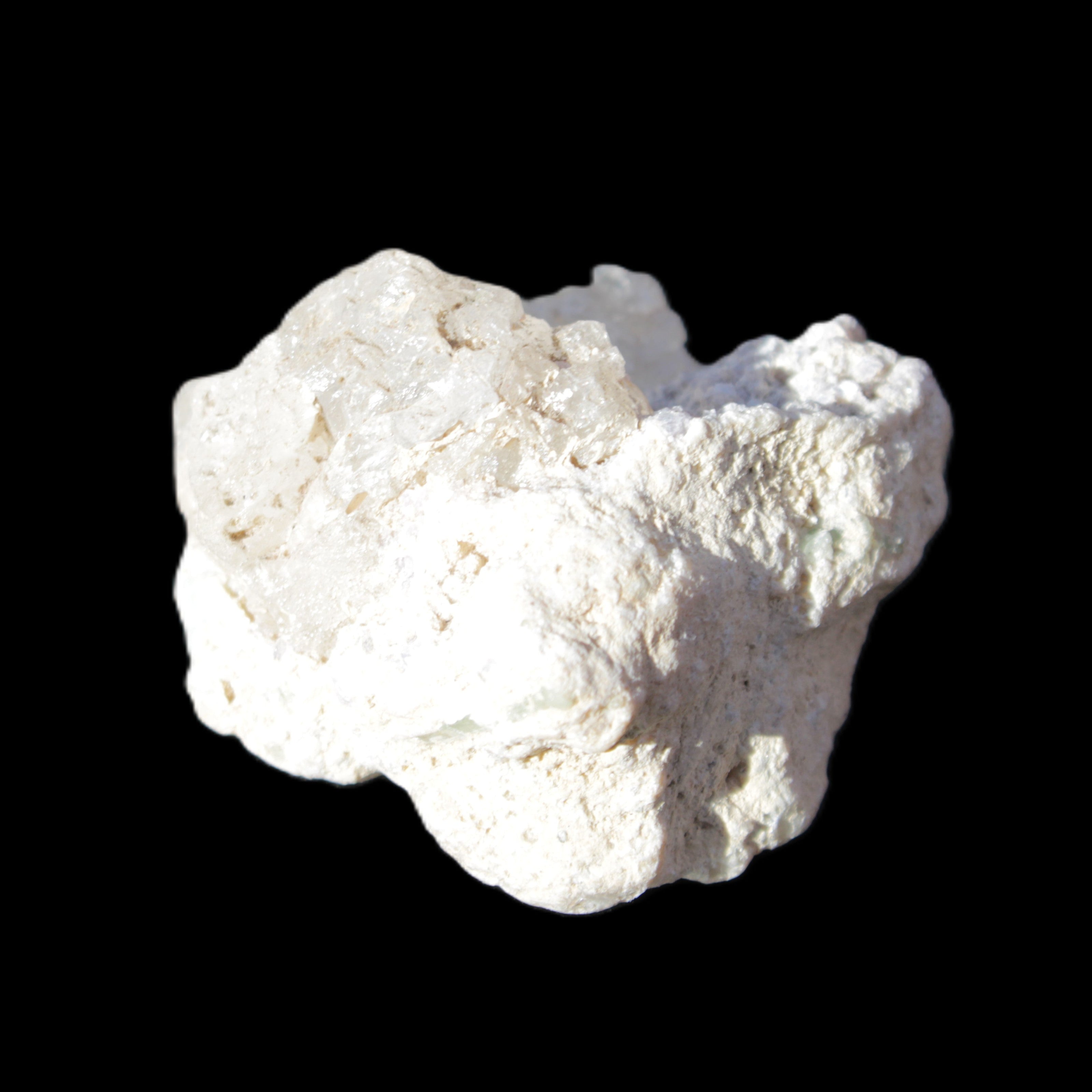 Kunzite, Green Tourmaline and Mica cluster 55*50*35mm 84g in sunlight - Rocks and Things Store