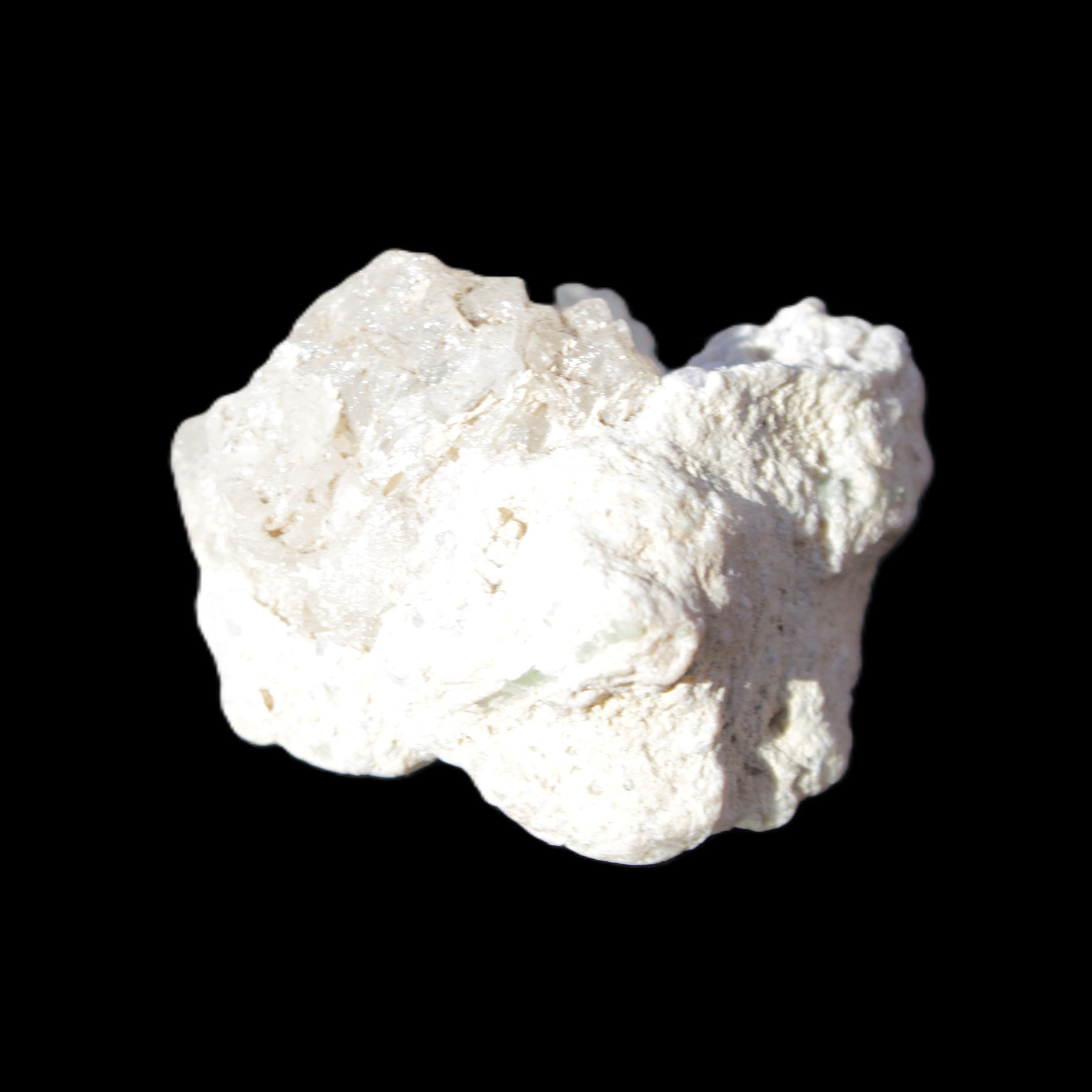 Kunzite, Green Tourmaline and Mica cluster 55*50*35mm 84g in sunlight - Rocks and Things Store