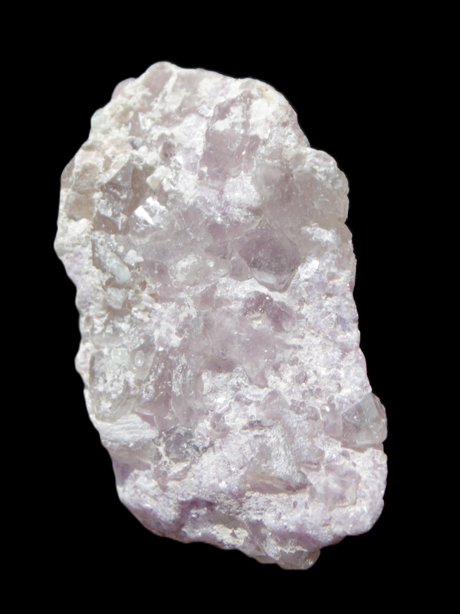 Pink Kunzite cluster in Green Tourmaline, Mica matrix 53*35*20mm 41g in sunlight - Rocks and Things Store