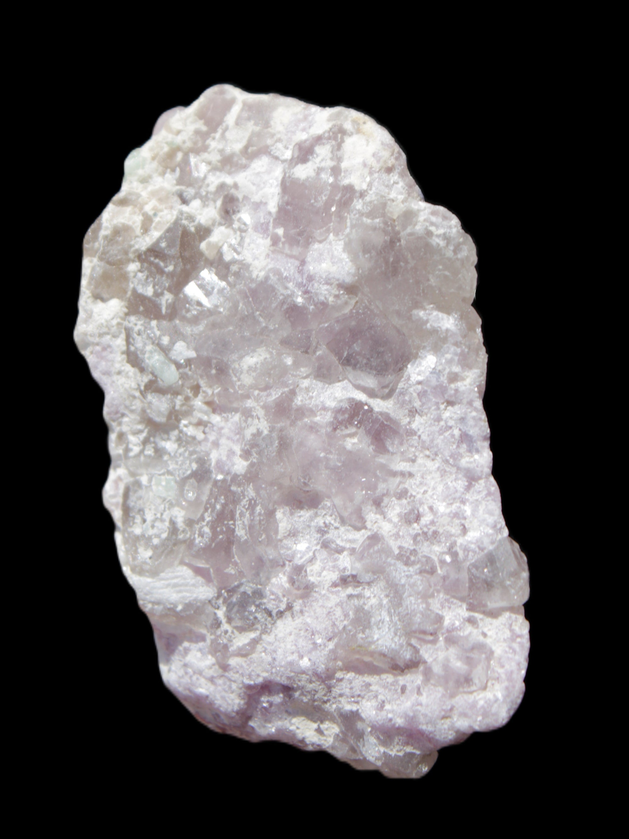 Pink Kunzite cluster in Green Tourmaline, Mica matrix 53*35*20mm 41g in sunlight - Rocks and Things Store