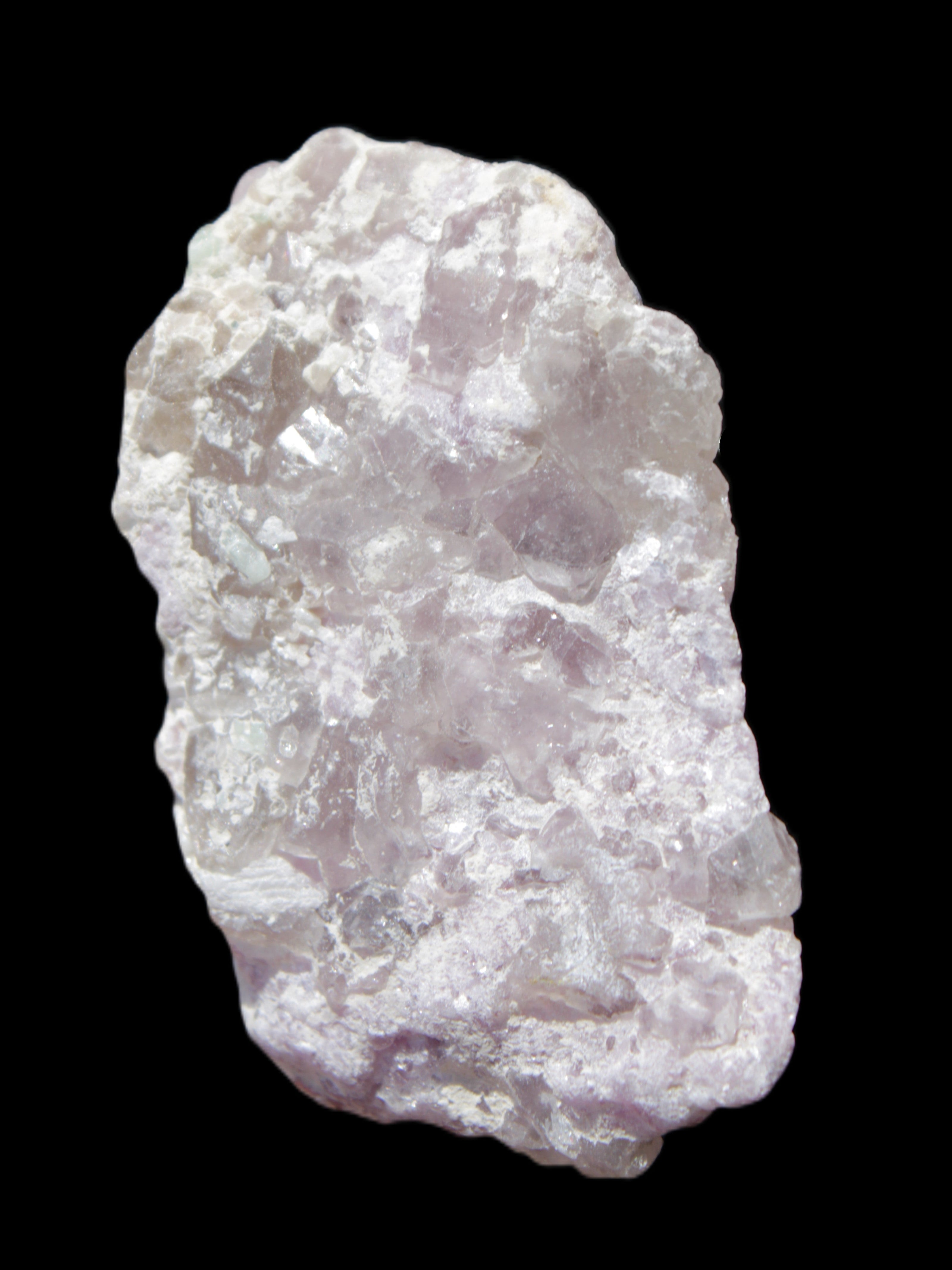 Pink Kunzite cluster in Green Tourmaline, Mica matrix 53*35*20mm 41g in sunlight - Rocks and Things Store
