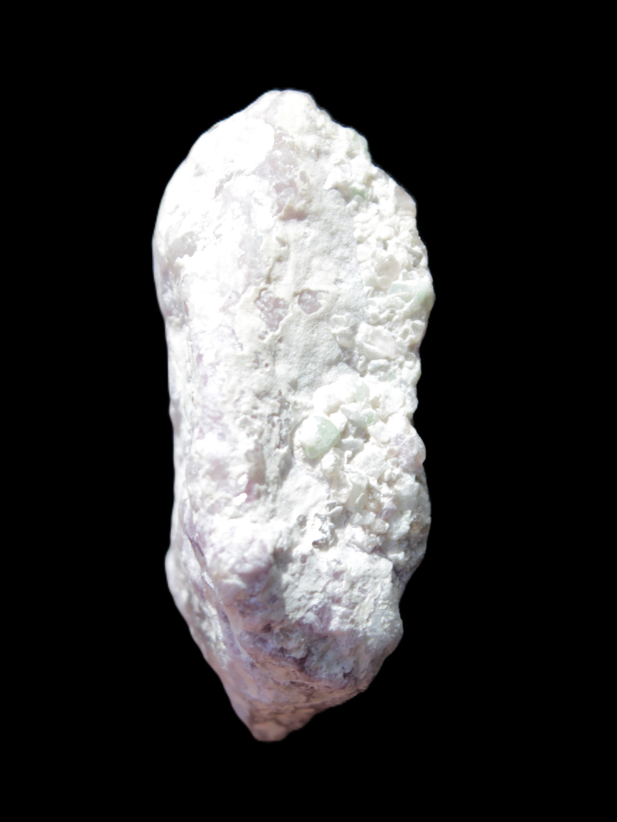 Pink Kunzite cluster in Green Tourmaline, Mica matrix 53*35*20mm 41g in sunlight - Rocks and Things Store