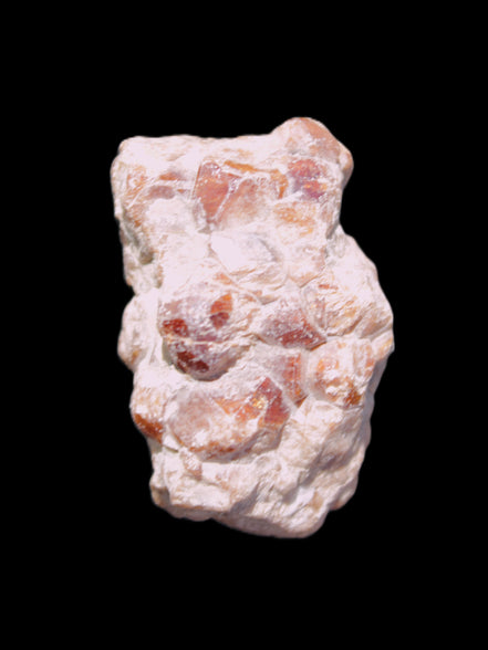 Spessartine garnet cluster 45*38*27mm 334ct 66.8g in sunlight 
 - Rocks and Things Store
