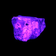 Epidote crystal specimen from Iran 38*34*33mm 42.4g in UV light