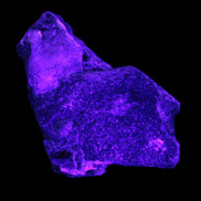 Epidote crystal specimen from Iran 38*34*33mm 42.4g in UV light -  Rocks and Things Store