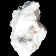 Spessartine Garnet Elbaite Mica Quartz Feldspar matrix 60*30*44mm 329ct 65.8g Rocks and Things