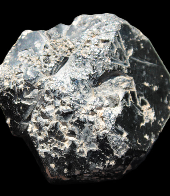 Amazing Black Tourmaline cluster 64*31mm 243.7g in bright sunlight - Rocks and Things Store