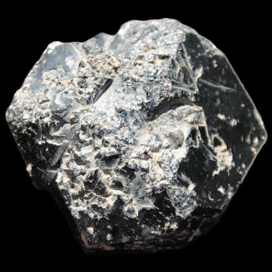 Amazing Black Tourmaline cluster 64*31mm 243.7g in bright sunlight - Rocks and Things Store