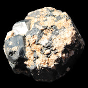 Amazing Black Tourmaline cluster 64*31mm 243.7g in bright sunlight - Rocks and Things Store