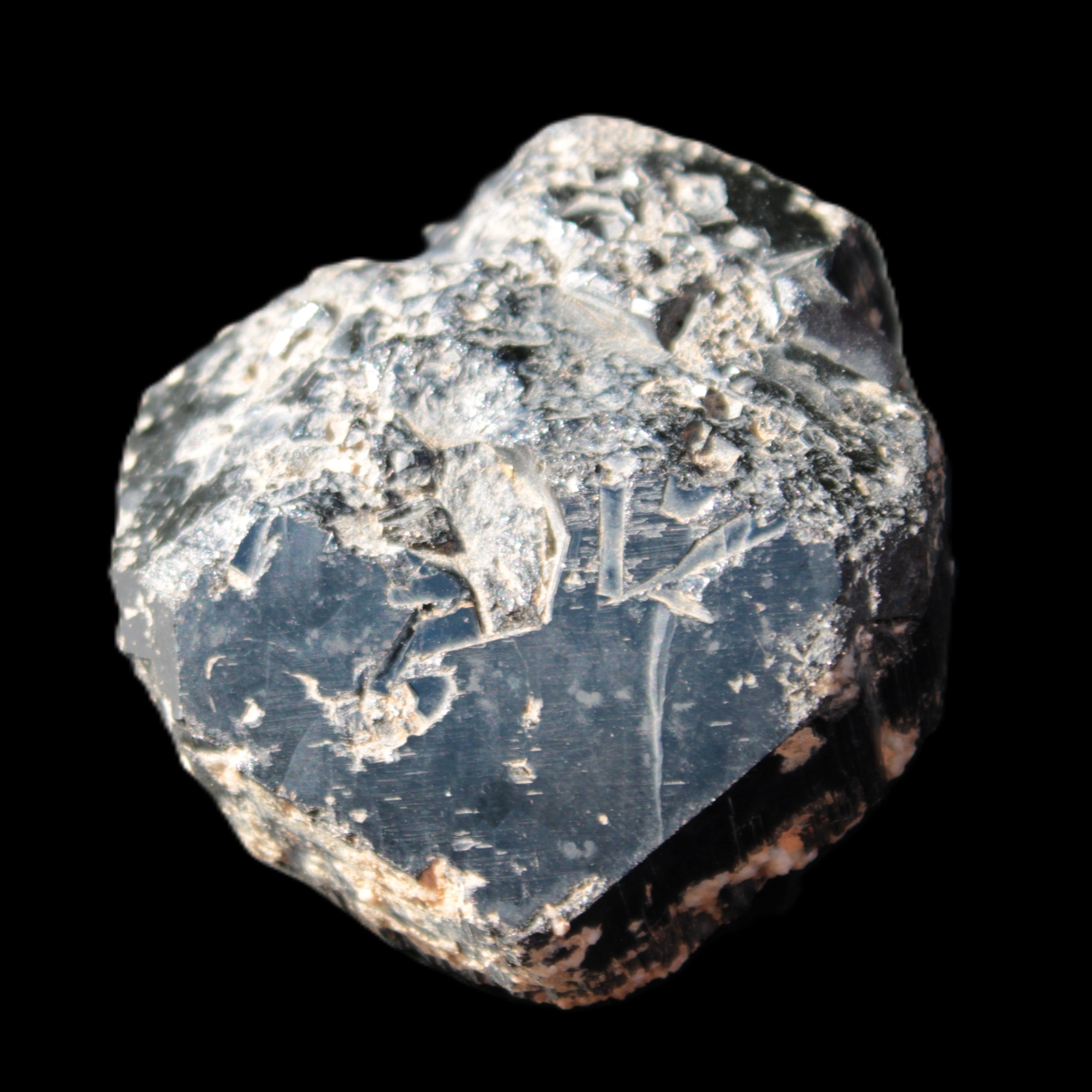 Amazing Black Tourmaline cluster 64*31mm 243.7g Rocks and Things Store