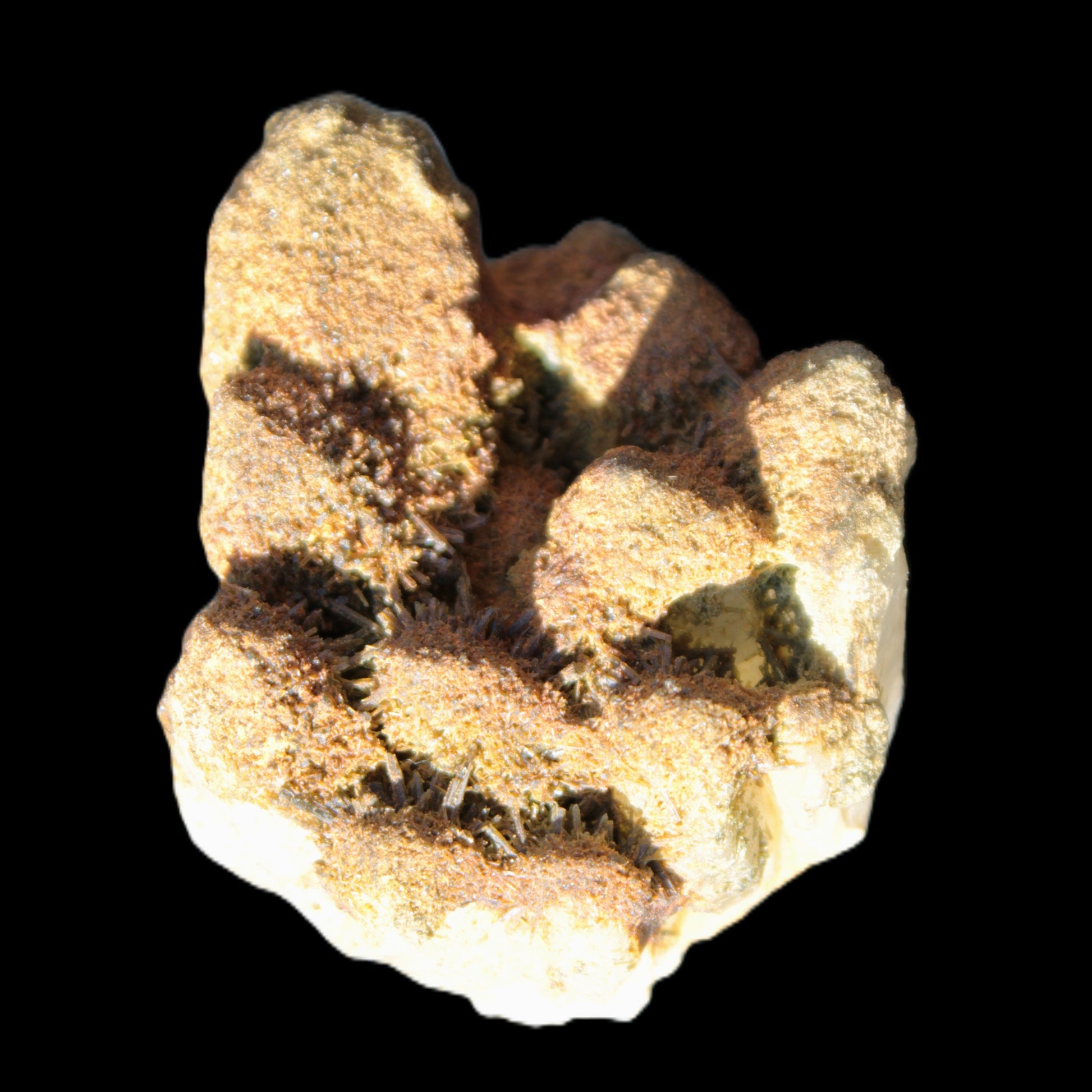 Elestial Clear Quartz crystals with crystal Calcite coating from Afghanistan 179.2g Rocks and Things