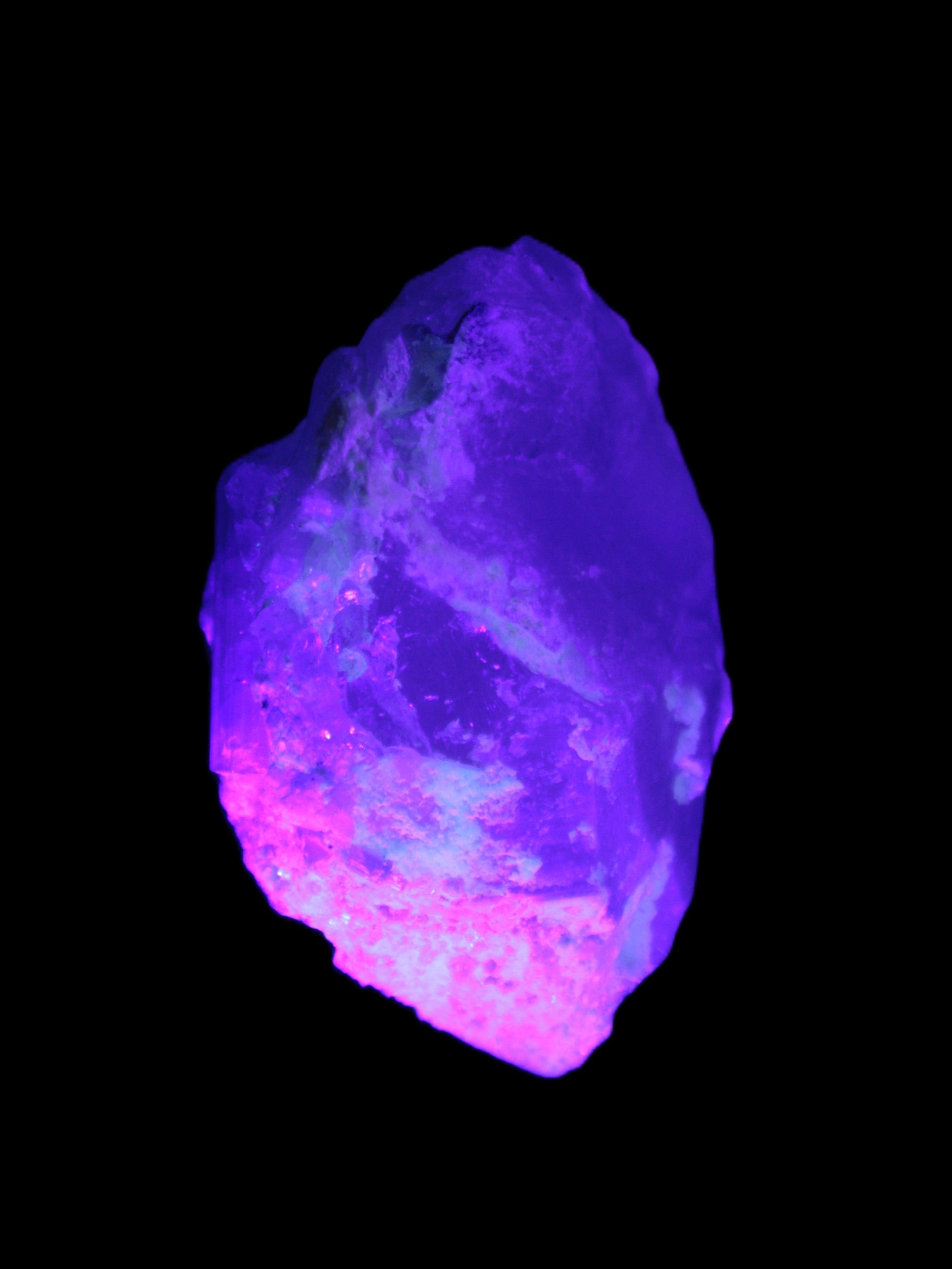 Green and Bi-Colour Pink Tourmaline on Quartz Feldspar 36*26* 54mm 320ct 64g Rocks and Things Store
