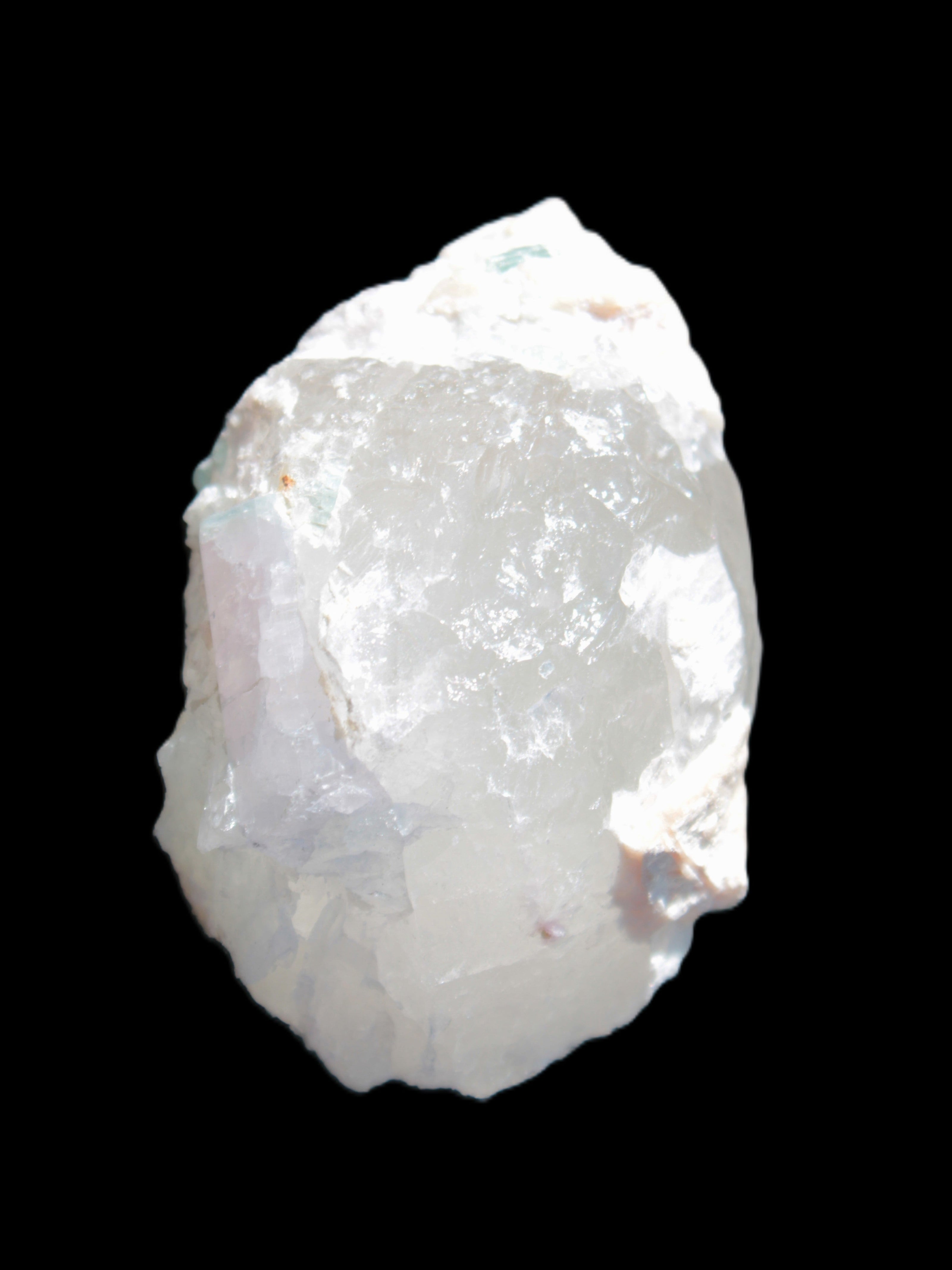 Green and Bi-Colour Pink Tourmaline on Quartz Feldspar 36*26* 54mm 320ct 64g Rocks and Things Store