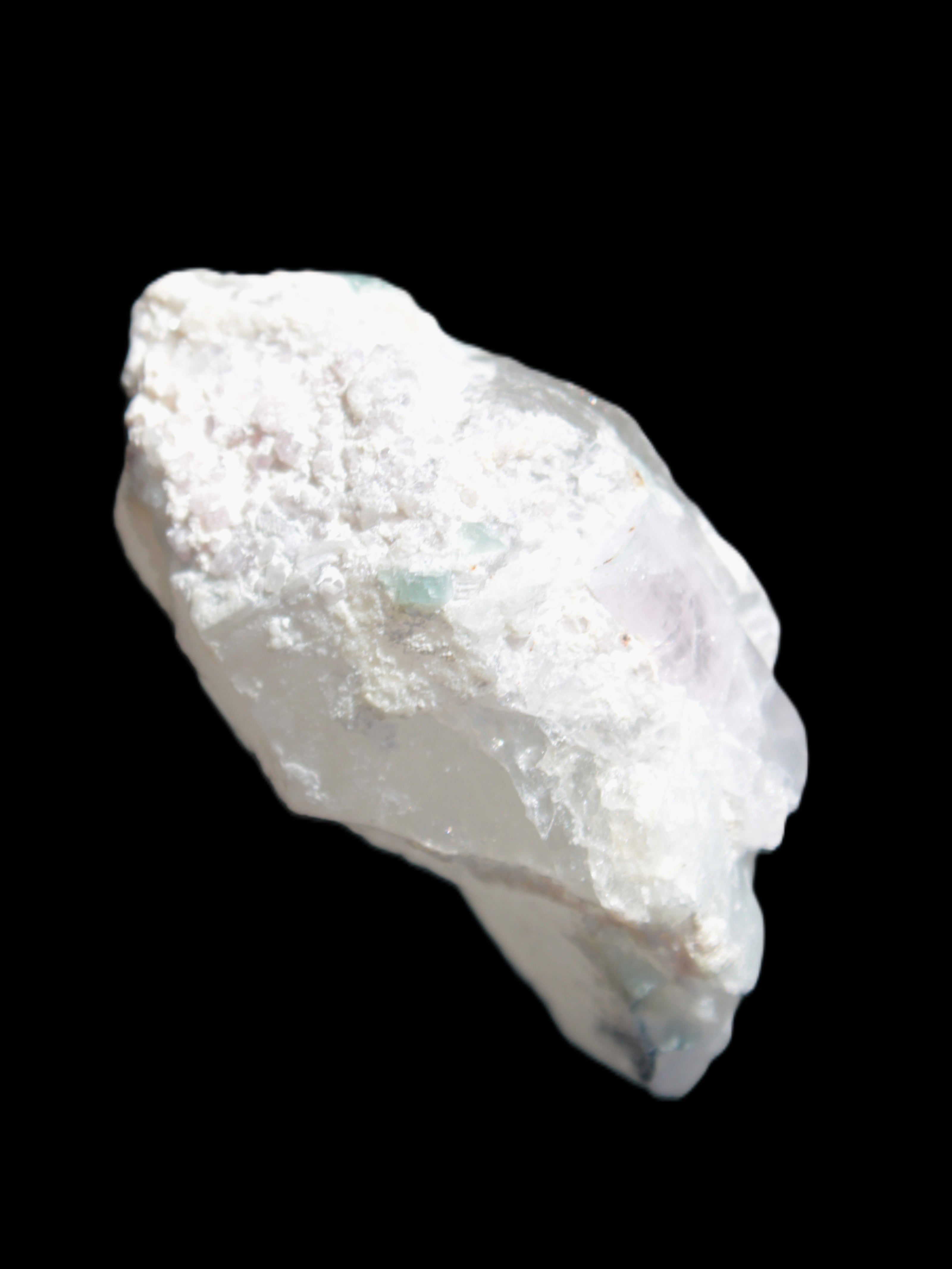 Green and Bi-Colour Pink Tourmaline on Quartz Feldspar 36*26* 54mm 320ct 64g Rocks and Things Store