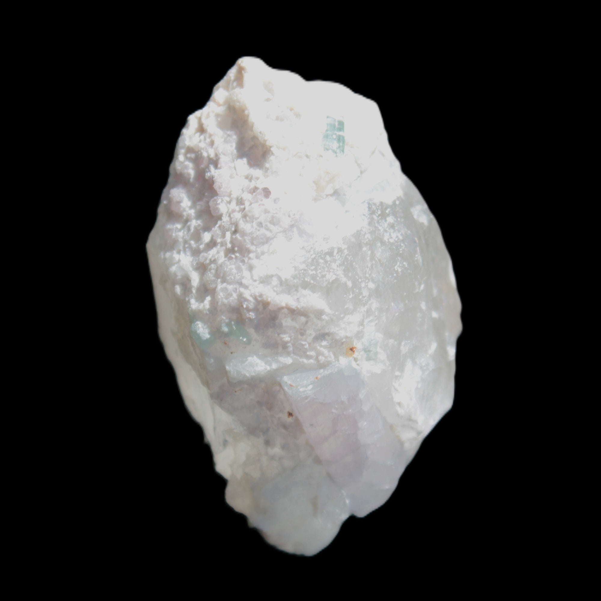 Green and Bi-Colour Pink Tourmaline on Quartz Feldspar 36*26* 54mm 320ct 64g Rocks and Things Store