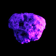 Aquamarine in Mica Feldspar matrix 40*31*18mm  24.3g in UV light - Rocks and Things Store