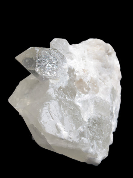 Elestial Quartz Soulmate cluster with Feldspar and Mica Bridge 105*105*50mm 424g Rocks and Things Store