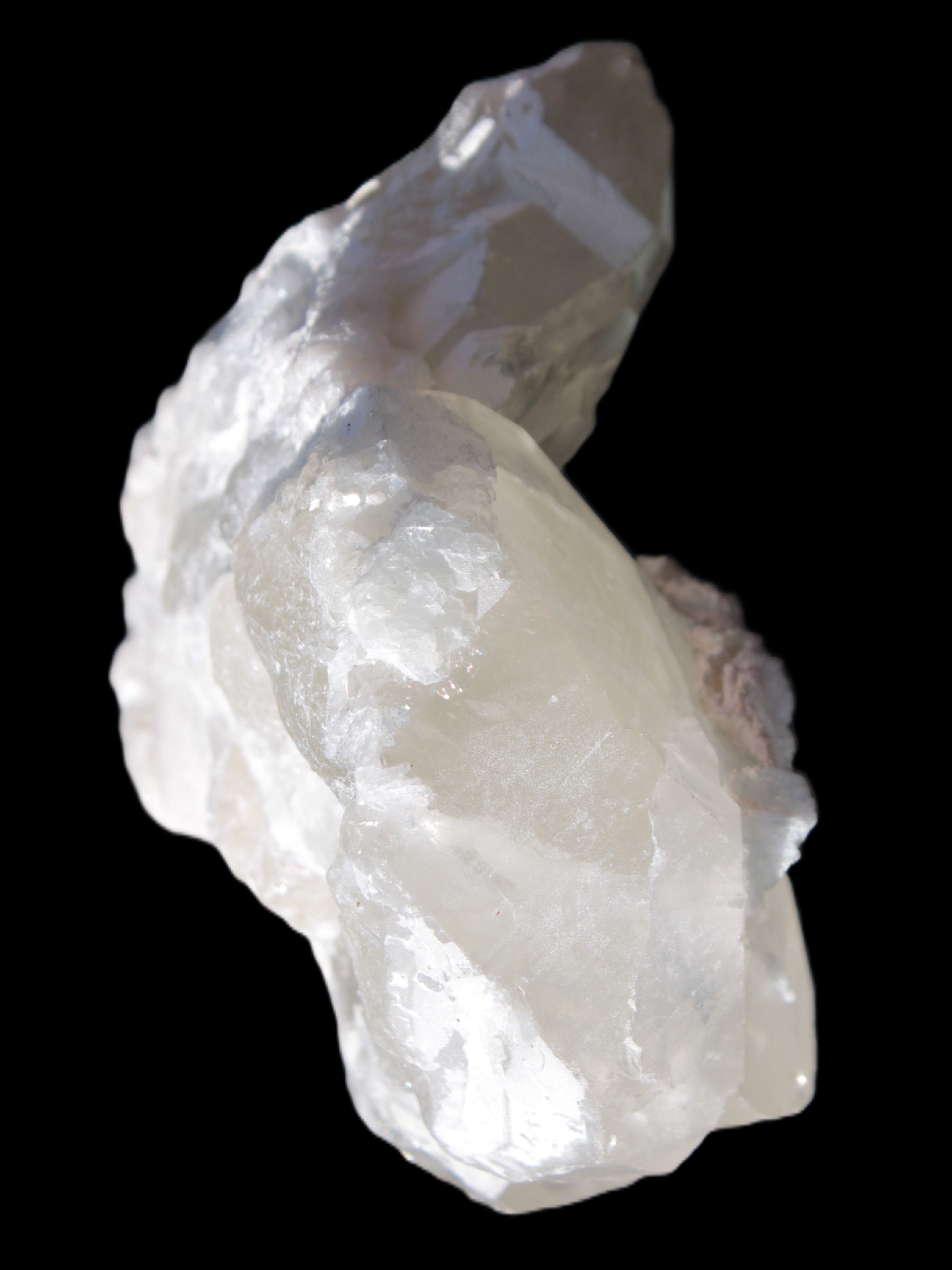 Elestial Quartz Soulmate cluster with Feldspar and Mica Bridge 105*105*50mm 424g Rocks and Things Store