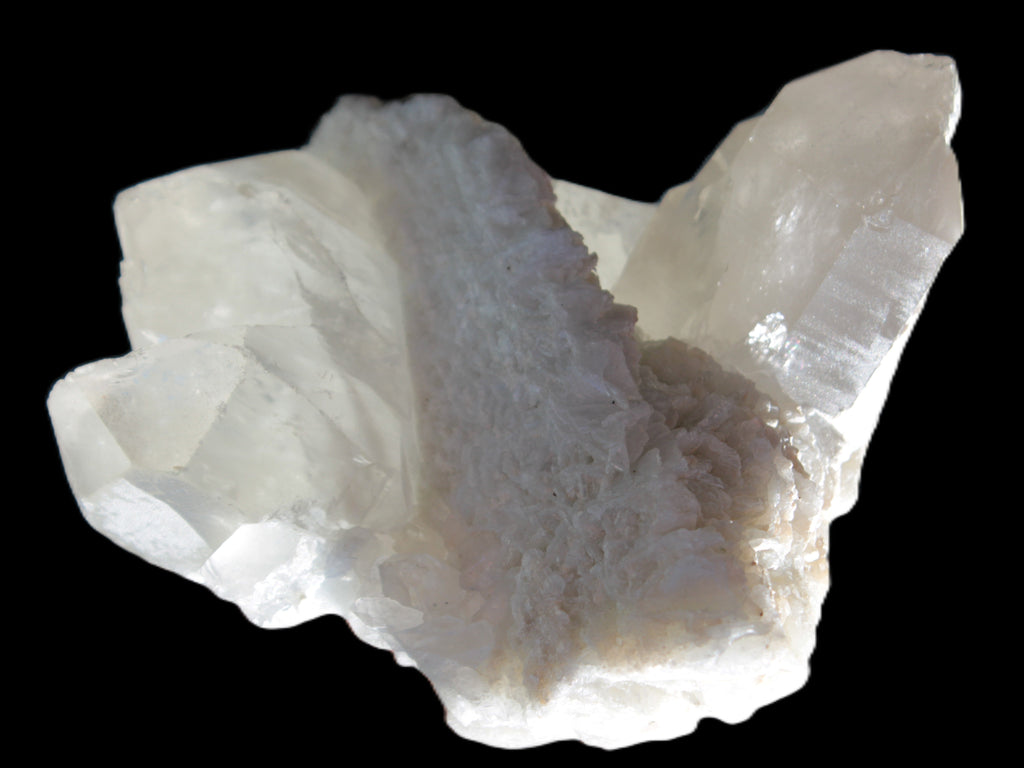 Elestial Quartz Soulmate cluster with Feldspar and Mica Bridge 105*105*50mm 424g Rocks and Things Store