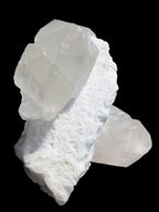 Elestial Quartz Soulmate cluster with Feldspar and Mica Bridge 105*105*50mm 424g in bright sunlight - Rocks and Things Store