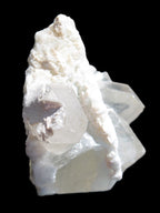 Elestial Quartz Soulmate cluster with Feldspar and Mica Bridge 105*105*50mm 424g in bright sunlight - Rocks and Things Store
