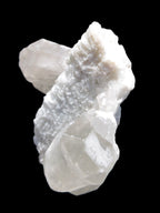 Elestial Quartz Soulmate cluster with Feldspar and Mica Bridge 105*105*50mm 424g in bright sunlight - Rocks and Things Store