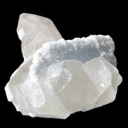 Elestial Quartz Soulmate cluster with Feldspar and Mica Bridge 105*105*50mm 424g in bright sunlight - Rocks and Things Store