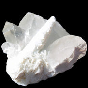 Elestial Quartz Soulmate cluster with Feldspar and Mica Bridge 105*105*50mm 424g in bright sunlight - Rocks and Things Store