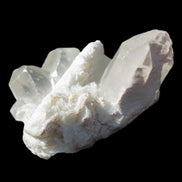 Elestial Quartz Soulmate cluster with Feldspar and Mica Bridge 105*105*50mm 424g in bright sunlight - Rocks and Things Store