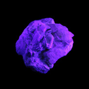 Pink and Clear Kunzite with Green Tourmaline in matrix 39*35*42mm 196ct 39.5g in UV light - Rocks and Things Store