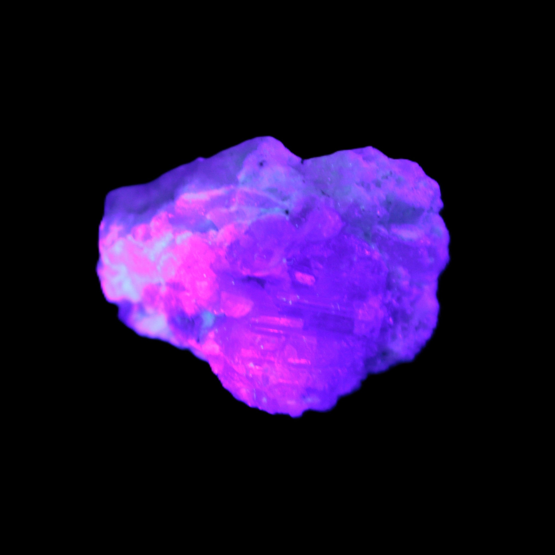 Pink and Clear Kunzite with Green Tourmaline in matrix 39*35*42mm 196ct 39.5g Rocks and Things Store
