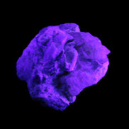 Pink and Clear Kunzite with Green Tourmaline in matrix 39*35*42mm 196ct 39.5g in UV light - Rocks and Things Store