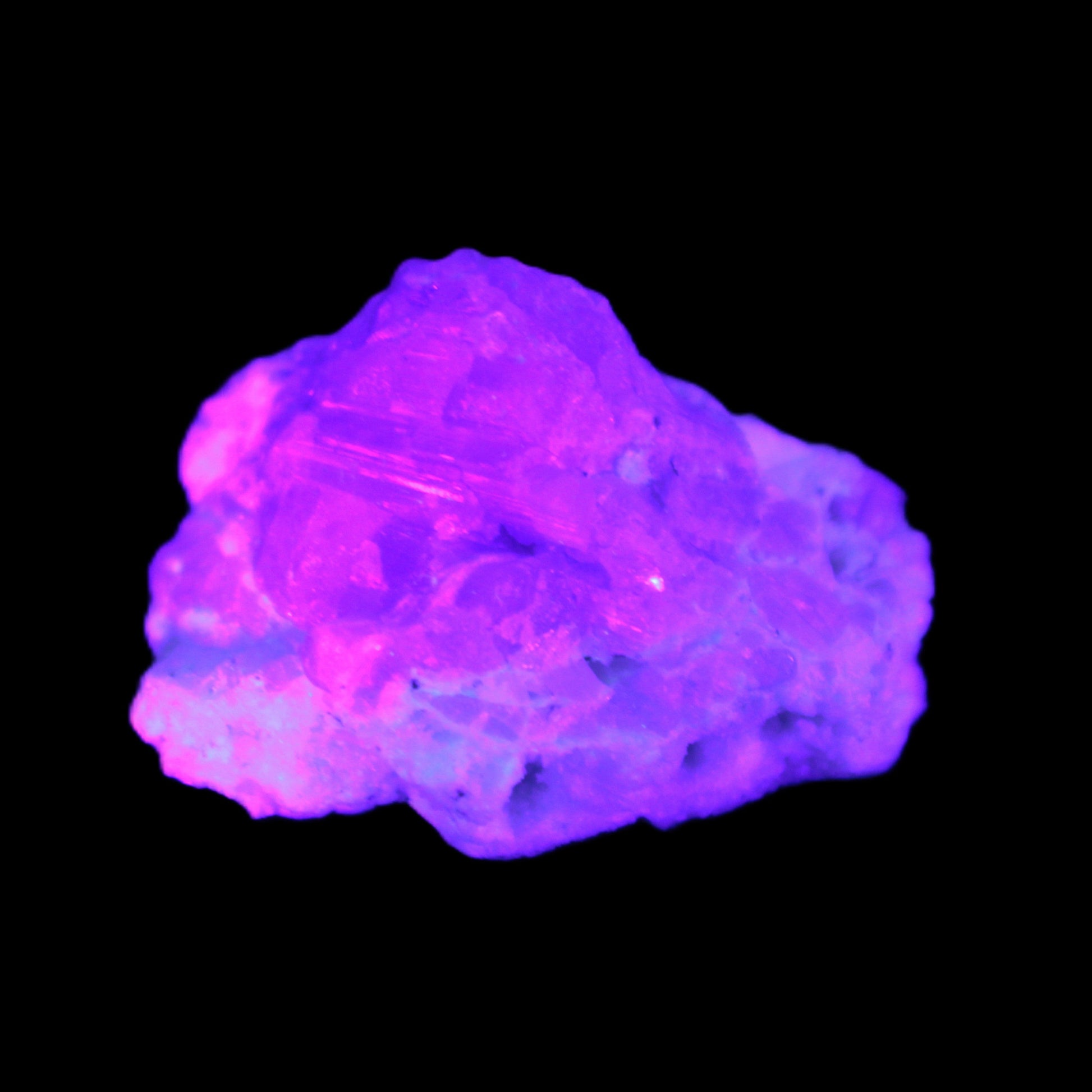 Pink and Clear Kunzite with Green Tourmaline in matrix 39*35*42mm 196ct 39.5g Rocks and Things Store