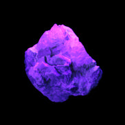 Pink and Clear Kunzite with Green Tourmaline in matrix 39*35*42mm 196ct 39.5g in UV light - Rocks and Things Store