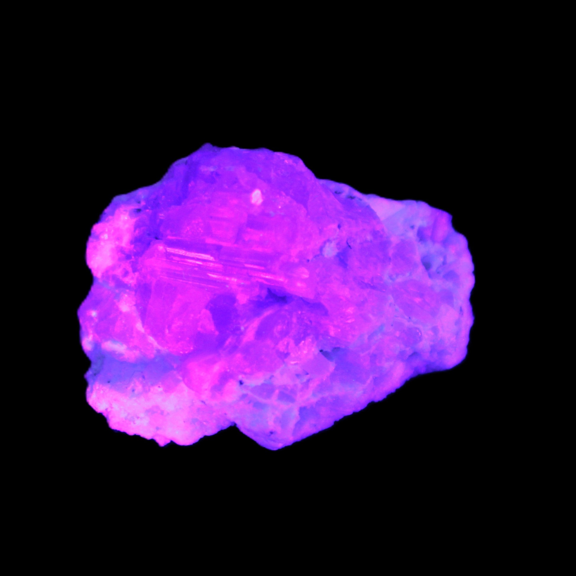 Pink and Clear Kunzite with Green Tourmaline in matrix 39*35*42mm 196ct 39.5g Rocks and Things Store