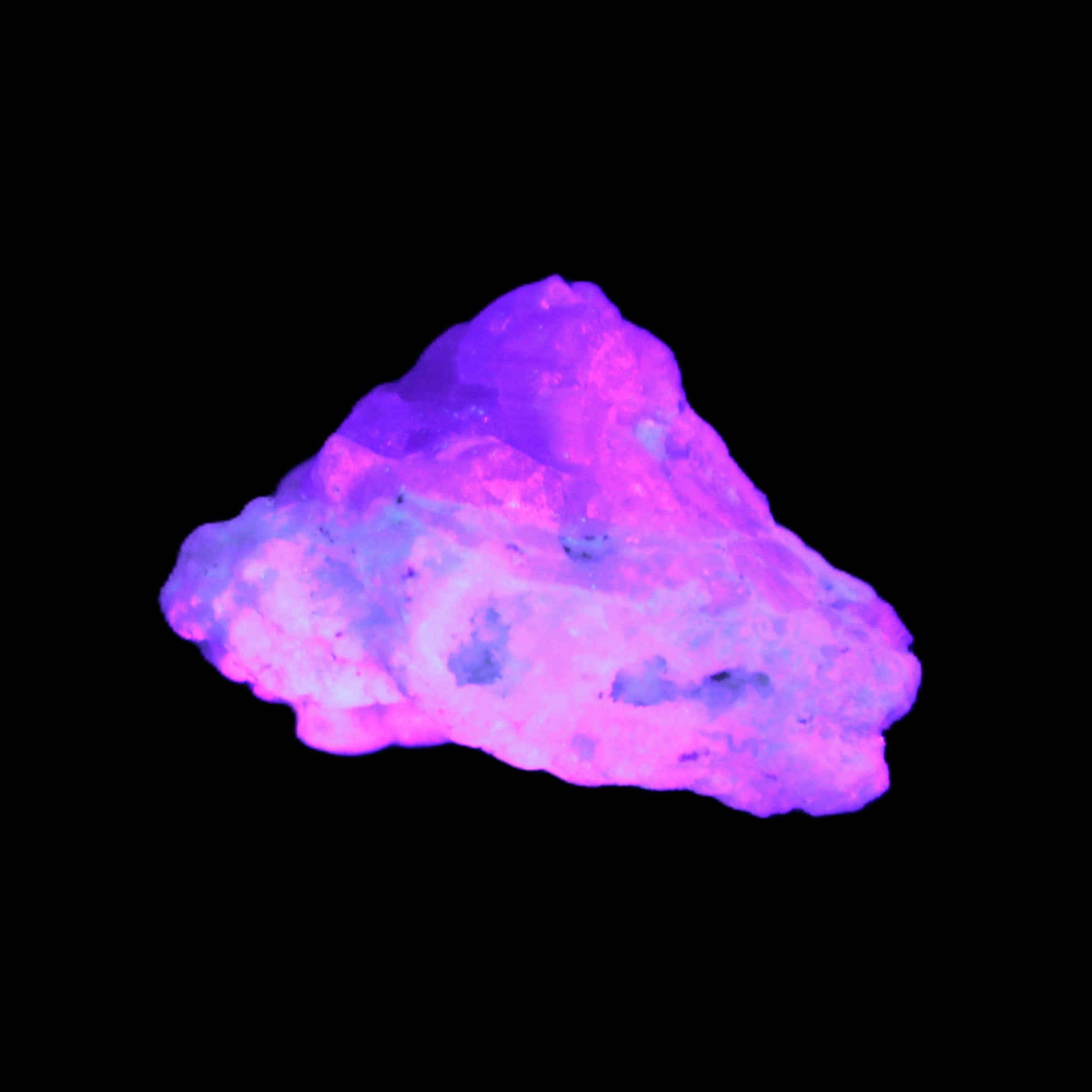 Pink and Clear Kunzite with Green Tourmaline in matrix 39*35*42mm 196ct 39.5g Rocks and Things Store