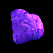 Pink and Clear Kunzite with Green Tourmaline in matrix 39*35*42mm 196ct 39.5g in UV light - Rocks and Things Store