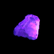Pink and Clear Kunzite with Green Tourmaline in matrix 39*35*42mm 196ct 39.5g in UV light - Rocks and Things Store