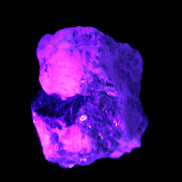 Epidote crystal specimen from Iran in matrix 43*35*15mm 43.7g in UV light - Rocks and Things Store