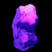 Epidote crystal specimen from Iran in matrix 43*35*15mm 43.7g in UV light - Rocks and Things Store