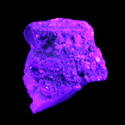 Tiny Aquamarine crystals in Mica, Lepidolite Feldspar matrix 46*42*30mm 198ct 39.6g in UV light -  Rocks and Things Store