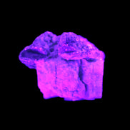 Tiny Aquamarine crystals in Mica, Lepidolite Feldspar matrix 46*42*30mm 198ct 39.6g in UV light - Rocks and Things Store